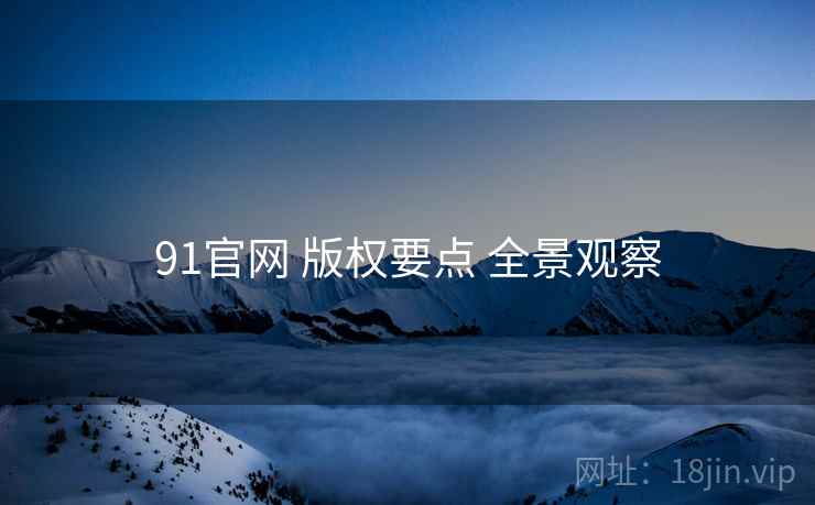 91官网 版权要点 全景观察