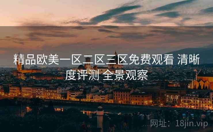 精品欧美一区二区三区免费观看 清晰度评测 全景观察