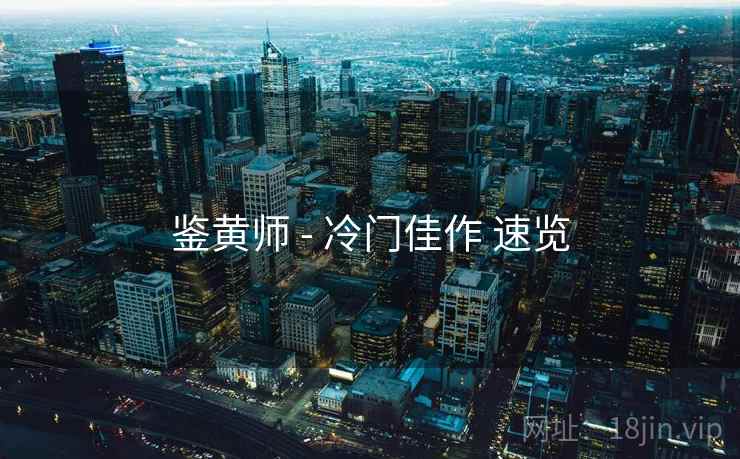 鉴黄师 - 冷门佳作 速览